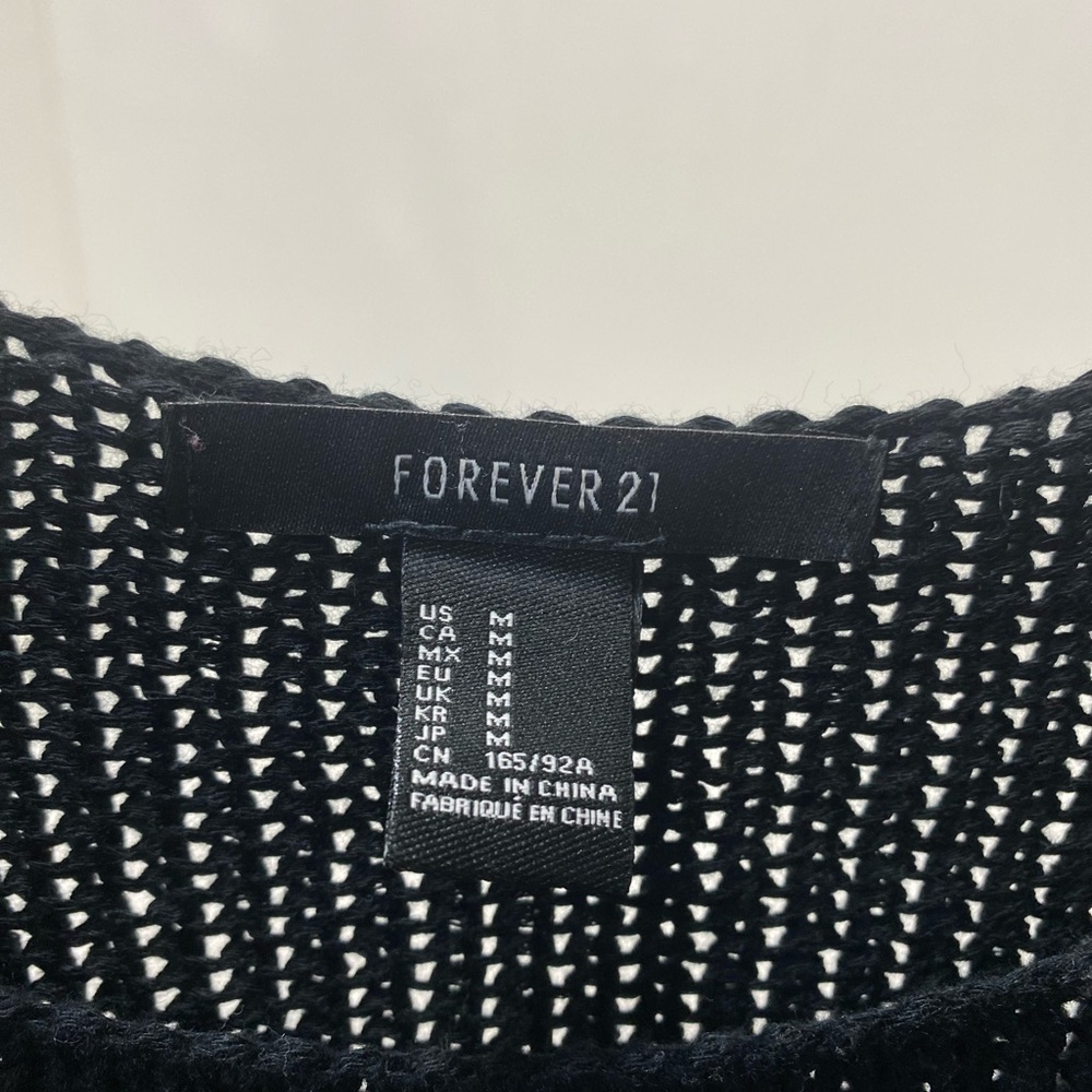 Knitted sweater size medium
